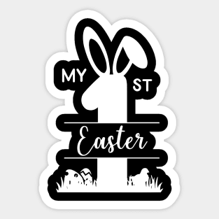 My 1st Easter Sticker